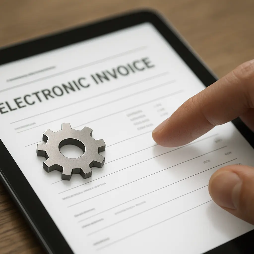 automatisation de la facture électronique Sage X3